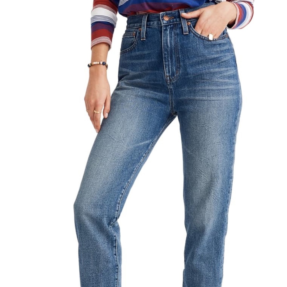 NWT Madewell Mom Jean